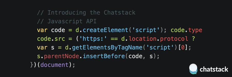 Chatstack Javascript API Launched