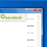 Live Chat Windows Application - Zendesk Integration Tab