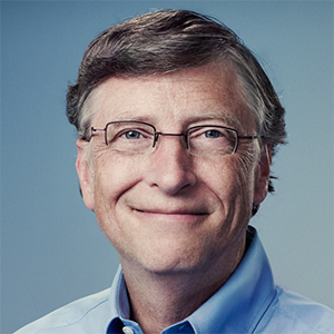 Bill Gates, Co-founder of Microsoft Inc.